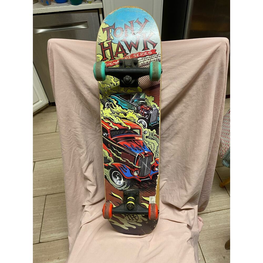 Tony Hawk 31" Limited Edition Signature Series Metallic Hot Rod Skateboard